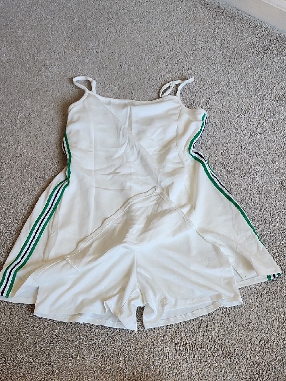 Tennis Mini-dress With Built- Inn Shorts. B - Picture 4 of 7